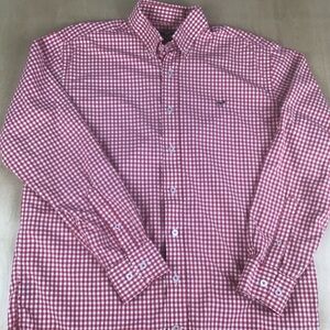 Southern Point Co. The Hadley Shirt Mens Small Long Sleeve Button Up Check Shirt